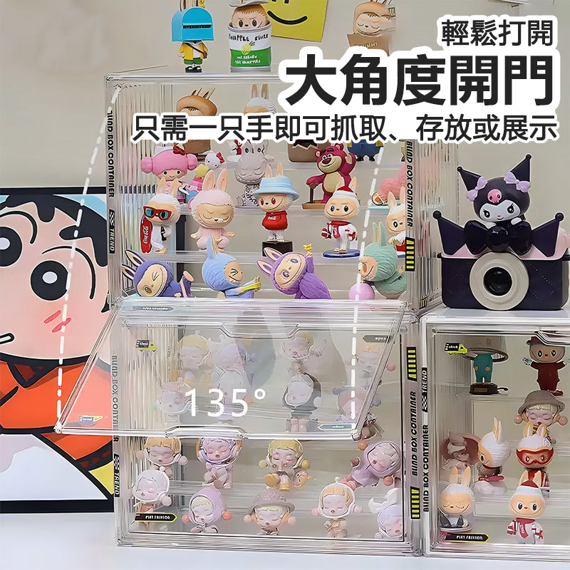 IMIW  高清透明階梯集裝箱展示盒