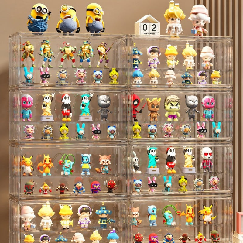 IMIW  高清透明階梯集裝箱展示盒