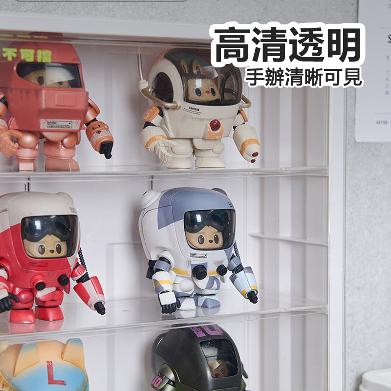 IMIW 無痕壁掛磁吸公仔展示盒 壁掛公仔盒