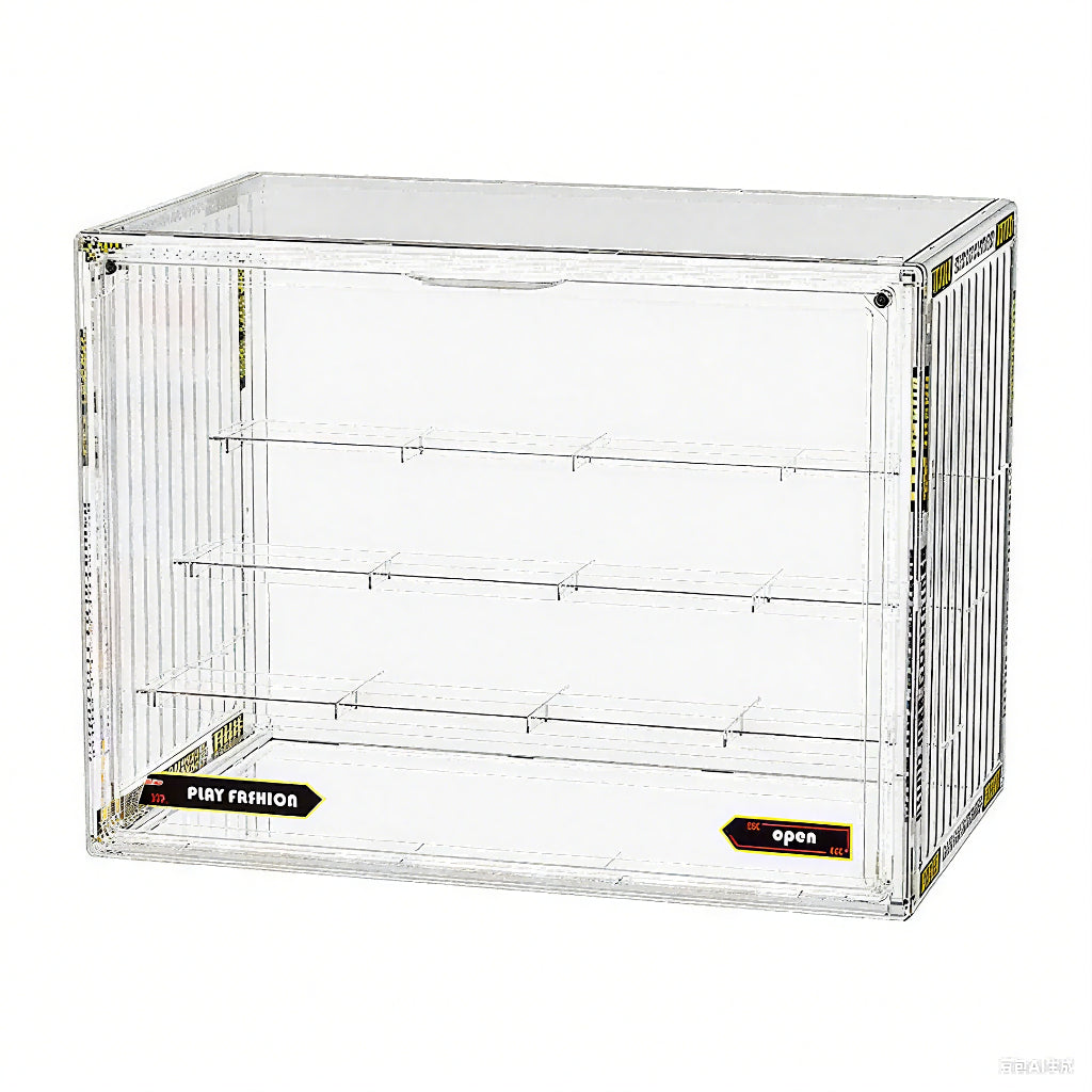IMIW  高清透明階梯集裝箱展示盒