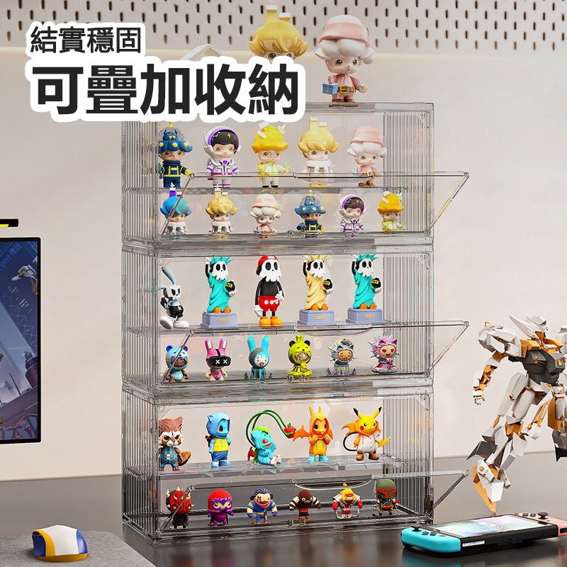 IMIW  高清透明階梯集裝箱展示盒