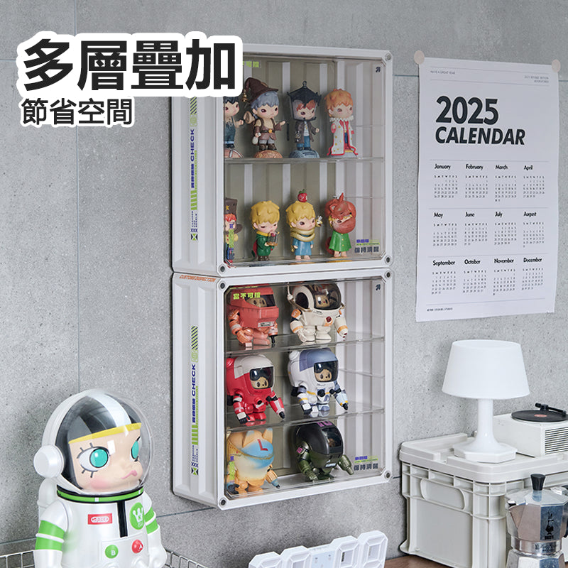 IMIW 無痕壁掛磁吸公仔展示盒 壁掛公仔盒