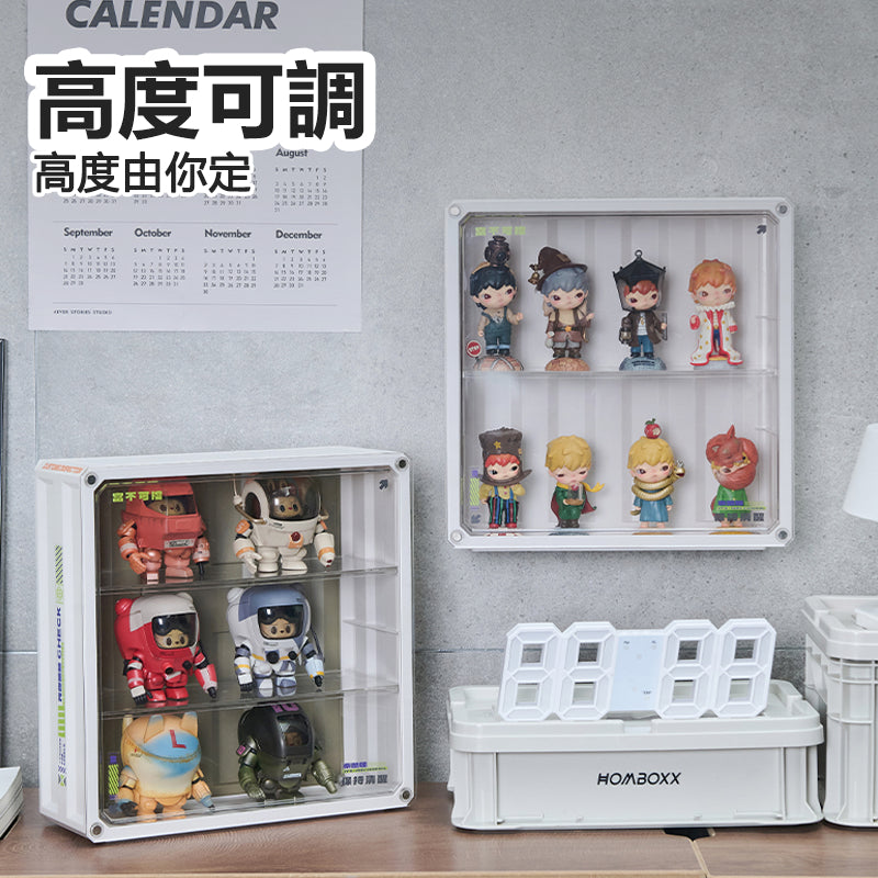 IMIW 無痕壁掛磁吸公仔展示盒 壁掛公仔盒