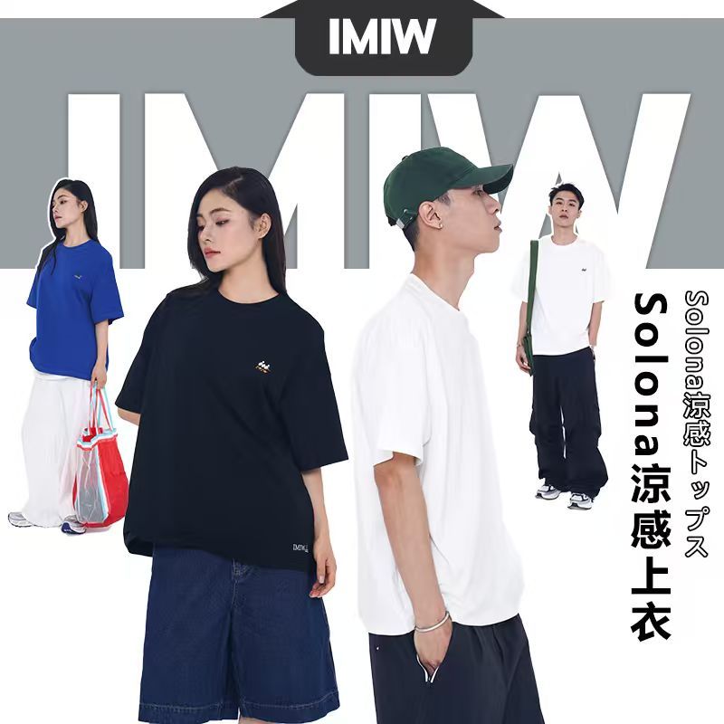 IMIW 涼感科技 280G厚磅上衣 Solona涼感面料  素色上衣